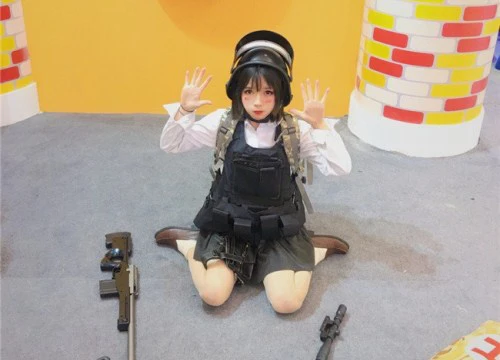 Cùng ngắm cosplay PUBG theo phong cách loli cực đáng yêu