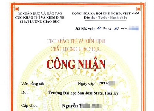 Đà Nẵng xúc tiến thủ tục công nhận văn bằng do nước ngoài cấp