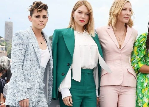 Đẹp như dàn sao nữ cá tính mặc suit tới Cannes