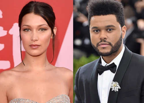 Bella Hadid hôn The Weeknd tại Cannes