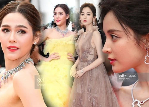 Cổ Lực Na Trát xinh như mộng, Chompoo Araya thống trị thảm đỏ ngày 6 Cannes 2018