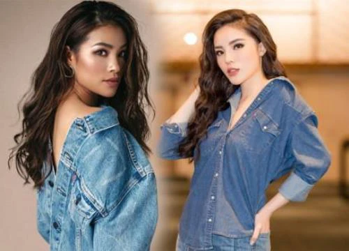 Phạm Hương, Kỳ Duyên mang thời trang denim quay trở lại mùa hè