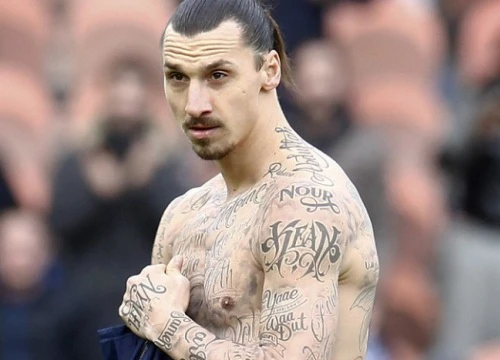 Zlatan Ibrahimovic, Messi, Ramos "nghiện" xăm nhất làng bóng?