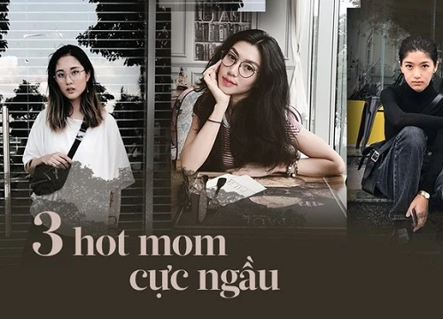 3 bà mẹ trẻ không những xinh đẹp mà còn cực cá tính khiến giới trẻ mê mệt