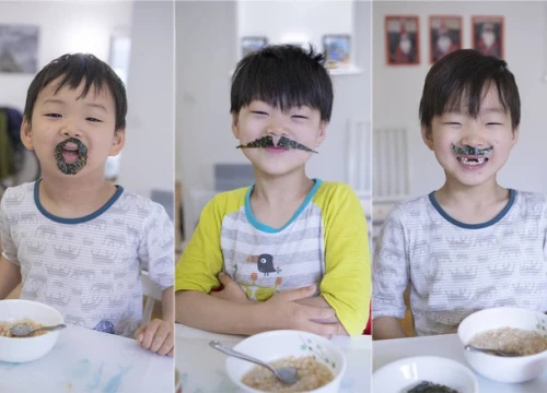 Bộ 3 Daehan, Minguk, Manse gây sốt vì màn lột xác: Điển trai, chân dài, người đặc biệt sớm có thần thái giống bố