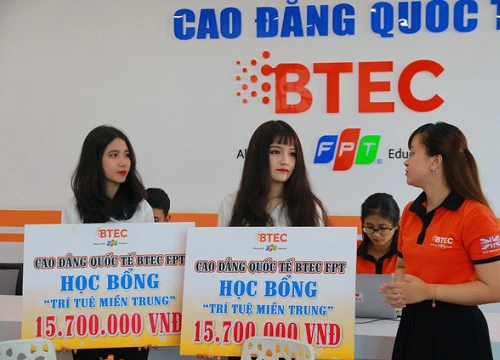 BTEC FPT trao học bổng "Trí tuệ miền Trung" trị giá gần 1 tỷ đồng