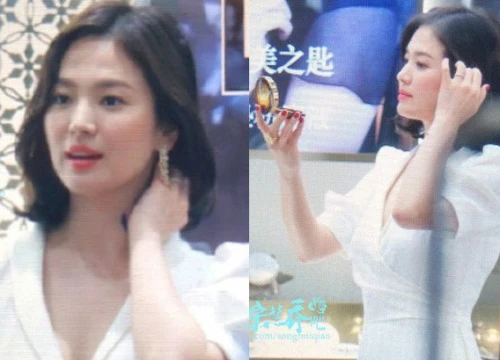 Song Hye Kyo tại sự kiện hôm nay: Chưa cần ảnh HD "căng đét" đã đẹp khó tin đến nhường này