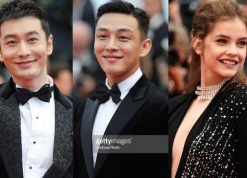 Thảm đỏ LHP Cannes: Huỳnh Hiểu Minh kém sắc, Yoo Ah In bảnh bao xuất hiện cùng dàn siêu mẫu xinh đẹp