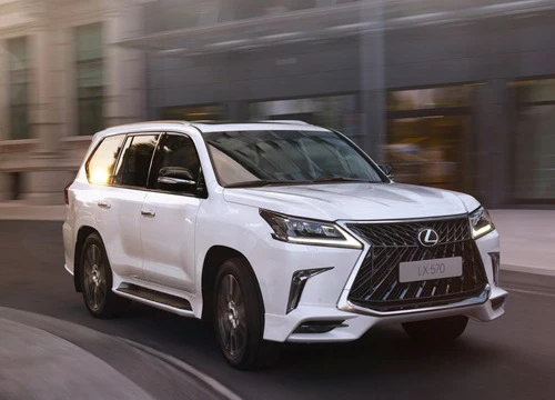 Toyota tung gói độ chính hãng hơn 200 triệu cho Lexus LX570