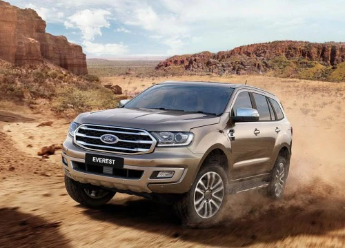 Bất ngờ, Ford Everest mới sử dụng động cơ của Ford Ranger Raptor 2018