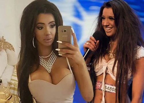 Choáng váng với vòng một ngoại cỡ của Chloe Khan