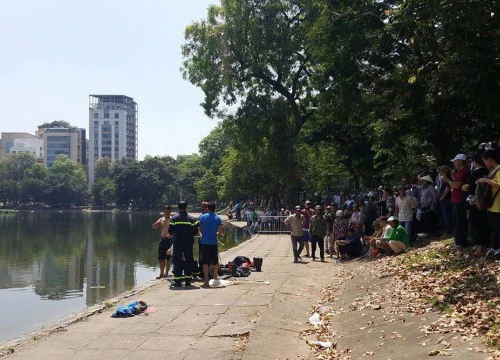 Hà Nội: Lao xuống hồ cứu người, người đàn ông tử vong