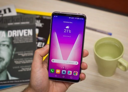 LG V35 rò rỉ tính năng với chip Snapdragon 845 và RAM 6 GB