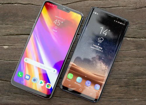 So sánh giao diện trực quan giữa LG G7 và Galaxy S9