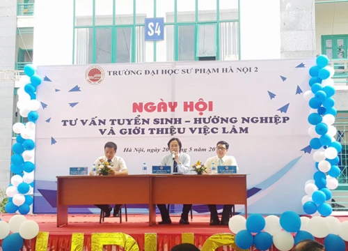 Trường ĐH Sư phạm Hà Nội 2 tổ chức ngày hội tuyển sinh năm 2018