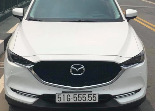 Chiêm ngưỡng chiếc Mazda CX-5 mang biển ngũ quý 5