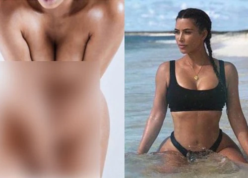 Kim Kardashian gây sốc với ảnh cận cảnh body khỏa thân hoàn toàn