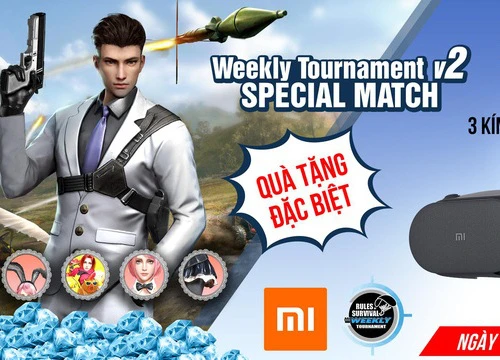 Rinh kính thực tế ảo Mi Play 2 khi thi đấu ROS Mobile Weekly Tournament