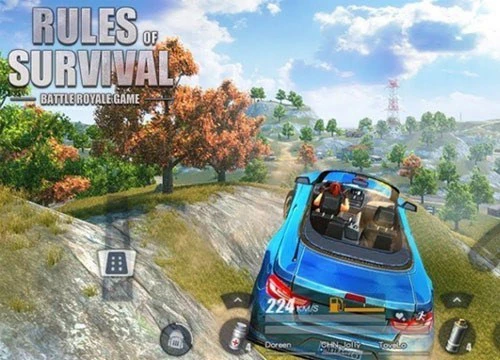 Rules of Survival: Choáng với tình huống xe đua thể thao bật nảy như lò xo khi tiếp đất