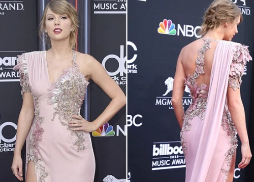 Taylor Swift diện váy xẻ khoe chân dài ở Billboard Music Award