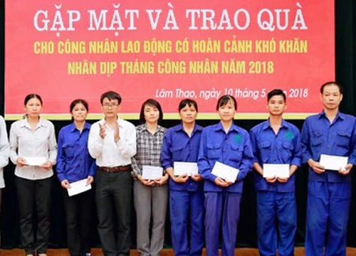 Tiếp sức cho lao động có hoàn cảnh khó khăn