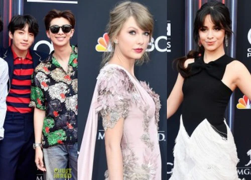 Trở lại thảm đỏ Billboard Music Awards 2018, Taylor Swift đẹp như tiên nữ giữa dàn sao đình đám