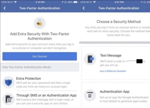 Cách khai thác tính năng xác thực hai yếu tố mới toanh của Facebook