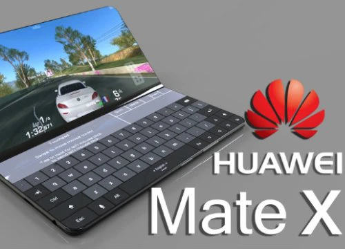 Điện thoại gập Huawei Mate X lộ diện đe nẹt Samsung Galaxy X