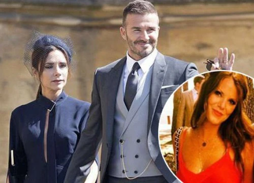 Victoria cau có suốt hôn lễ Hoàng tử Harry là vì Beckham tiệc tùng chè chén với người đẹp khác?