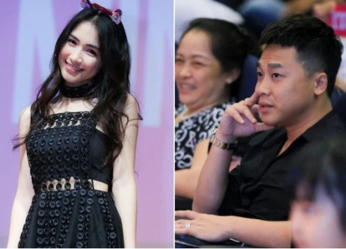 Bạn trai thiếu gia cùng Hòa Minzy ra Hà Nội, chăm chú ngồi theo dõi người yêu trong buổi offline