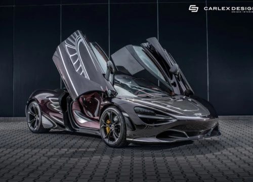 McLaren 720s "chất lừ" dưới bàn tay của Carlex Design