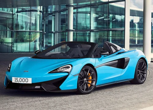 McLaren Automotive kỷ niệm siêu xe thứ 15.000 được sản xuất