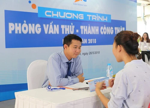 Nhiều trường đại học mở "sàn việc làm" miễn phí cho sinh viên