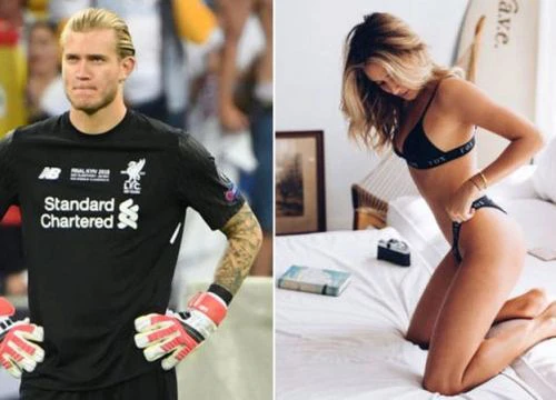 Bạn gái thủ thành Karius từng 'qua lại' với Ronaldo?