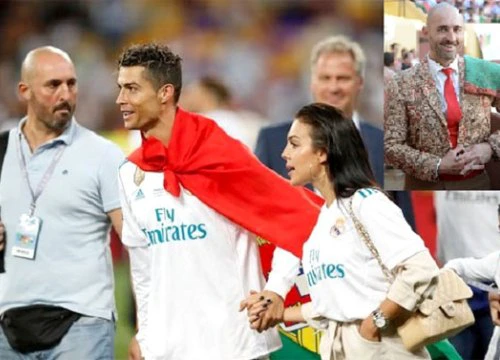 C. Ronaldo được cặp vệ sĩ &#8216;bò mộng&#8217; theo sát ở World Cup 2018