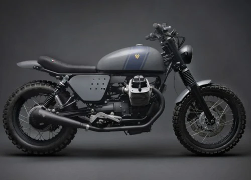 Ngắm Venier Moto Guzzi Scrambler bản đóng tay tuyệt đẹp