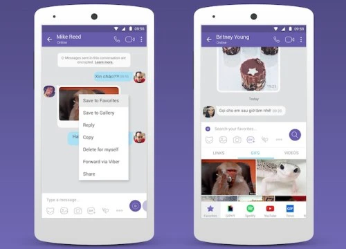 Viber công bố loạt tính năng mới, có hơn 20 phông nền khung chat