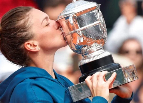 Chân dài Halep giành Grand Slam đầu tiên trong sự nghiệp