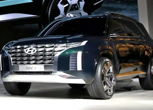 Hyundai ra mắt SUV cỡ lớn HDC2 Grandmaster: Mạnh mẽ, nam tính và hiện đại