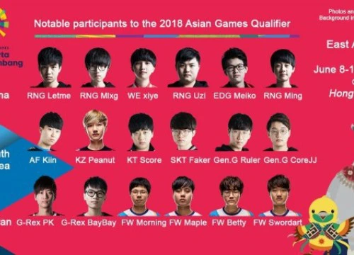 LMHT là bộ môn biểu diễn tại Asian Games 2018 nên không có huy chương, Trung Quốc phút chót cho Meiko đi thay vì Clearlove