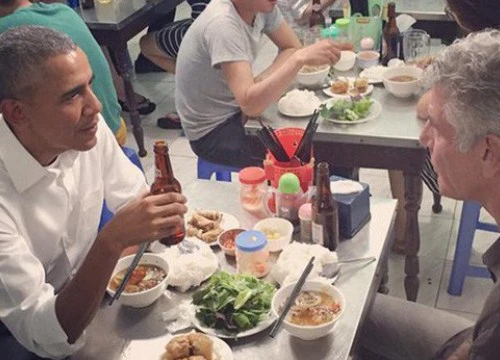 Ông Obama sẽ nhớ về đầu bếp quá cố Anthony Bourdain với bữa bún chả đặc biệt ở Việt Nam