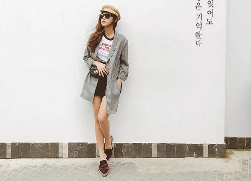 Street style ngập tràn màu sắc của dàn hot girl Việt