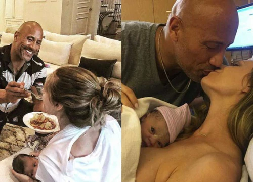 Dwayne Johnson bón cơm cho vợ và sự thật về cuộc sống "Ngôi sao cơ bắp nhất Hoollywood"