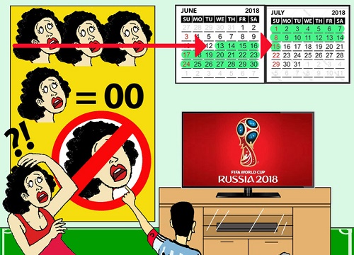 Thư ngỏ của chồng gửi vợ mùa World cup: Tivi là của anh