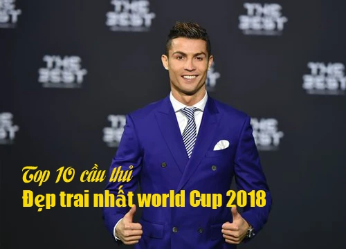 Top 10 cầu thủ đẹp trai nhất World Cup 2018