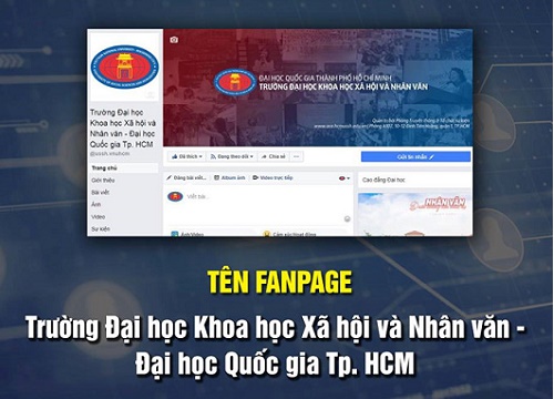 Trường ĐH tiếp tục cảnh báo fanpage không chính thức