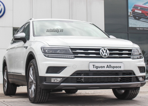 Volkswagen Tiguan Allspace 2018 đã về tới đại lý ở Hà Nội, giá từ 1,7 tỷ