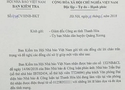 Hội Nhà báo Việt Nam đề nghị khẩn trương điều tra, làm rõ vụ nhà báo bị dọa giết