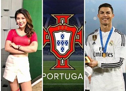 MC Vân Anh hâm mộ Ronaldo, đọ sắc với hot girl Tây Ban Nha