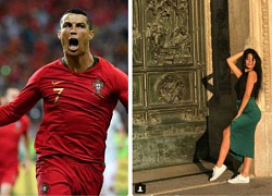 Ronaldo lập hat-trick lịch sử World Cup, bạn gái hot girl ở đâu?